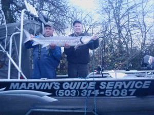 oregon fishing guide on the Columbia river