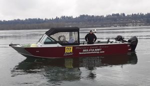 covered heated boat