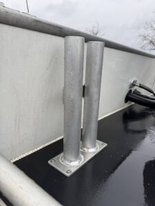 Double Aluminum Net Holder